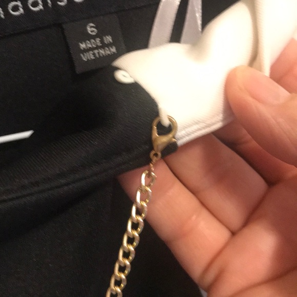 💕Flattering color block Madison Leigh 3/4 sleeve dress - Picture 4 of 8